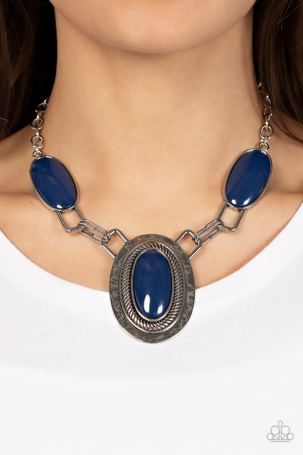 Count to TENACIOUS - Blue Necklace Set