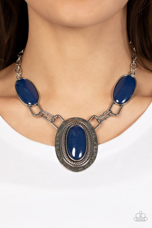 Count to TENACIOUS - Blue Necklace Set