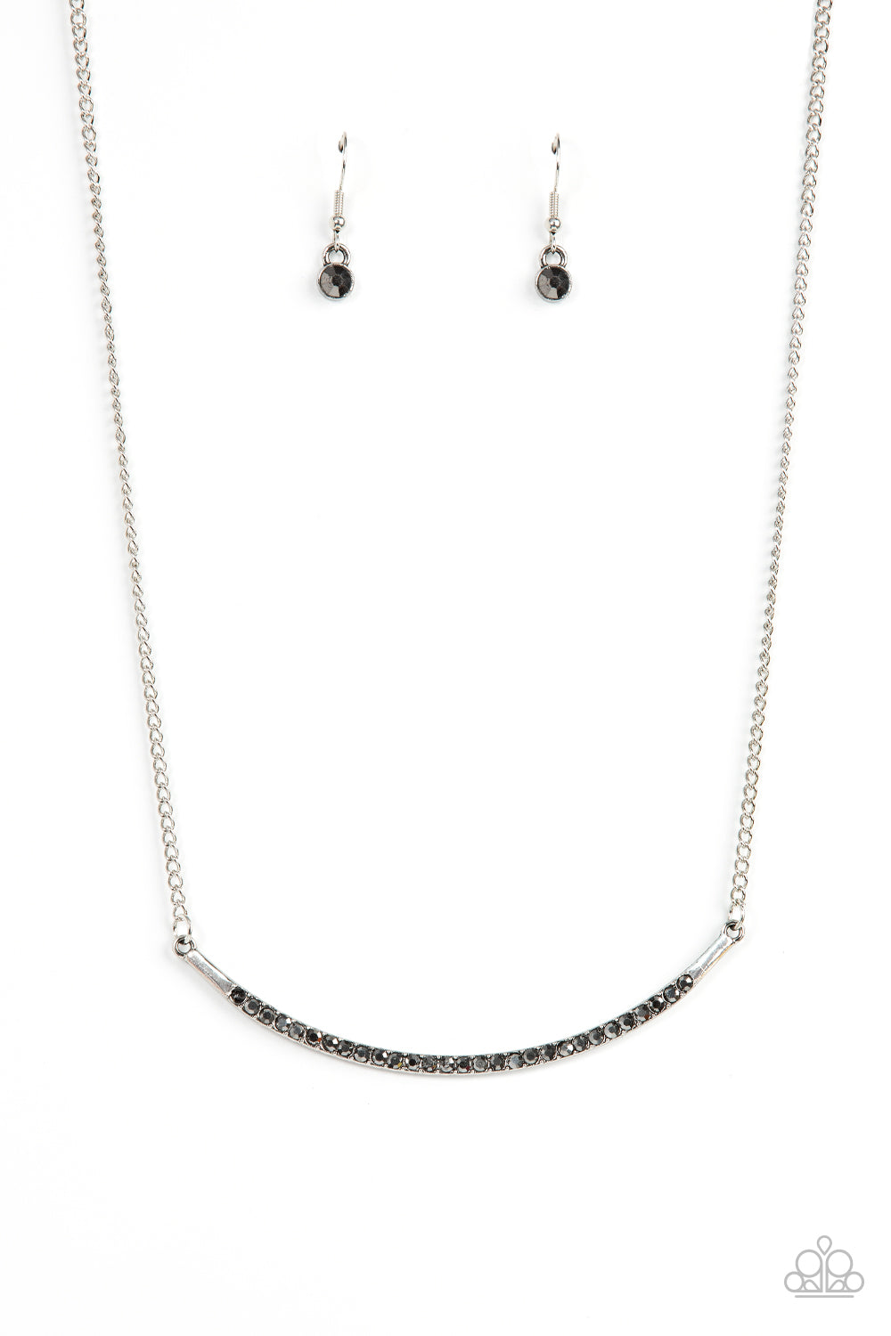 Collar Poppin Sparkle - Silver Necklace Set
