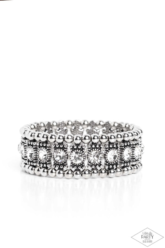 Ritzy Reboot - White Bracelet