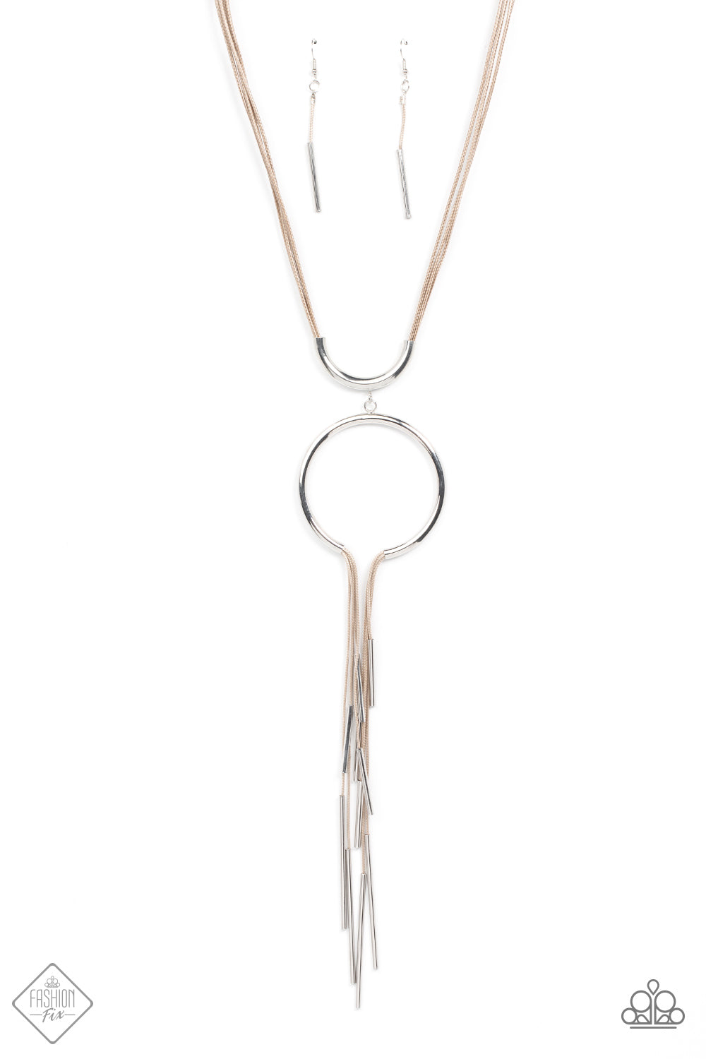 Trending Tranquility - Brown Necklace Set