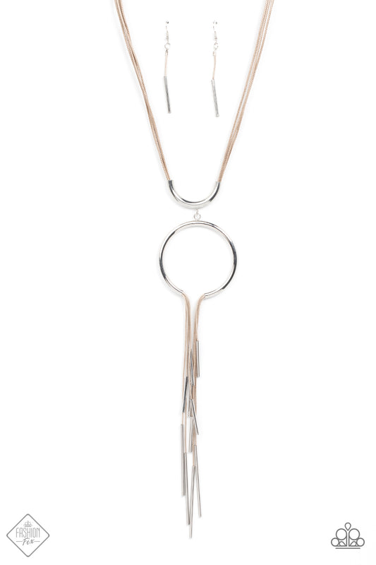 Trending Tranquility - Brown Necklace Set