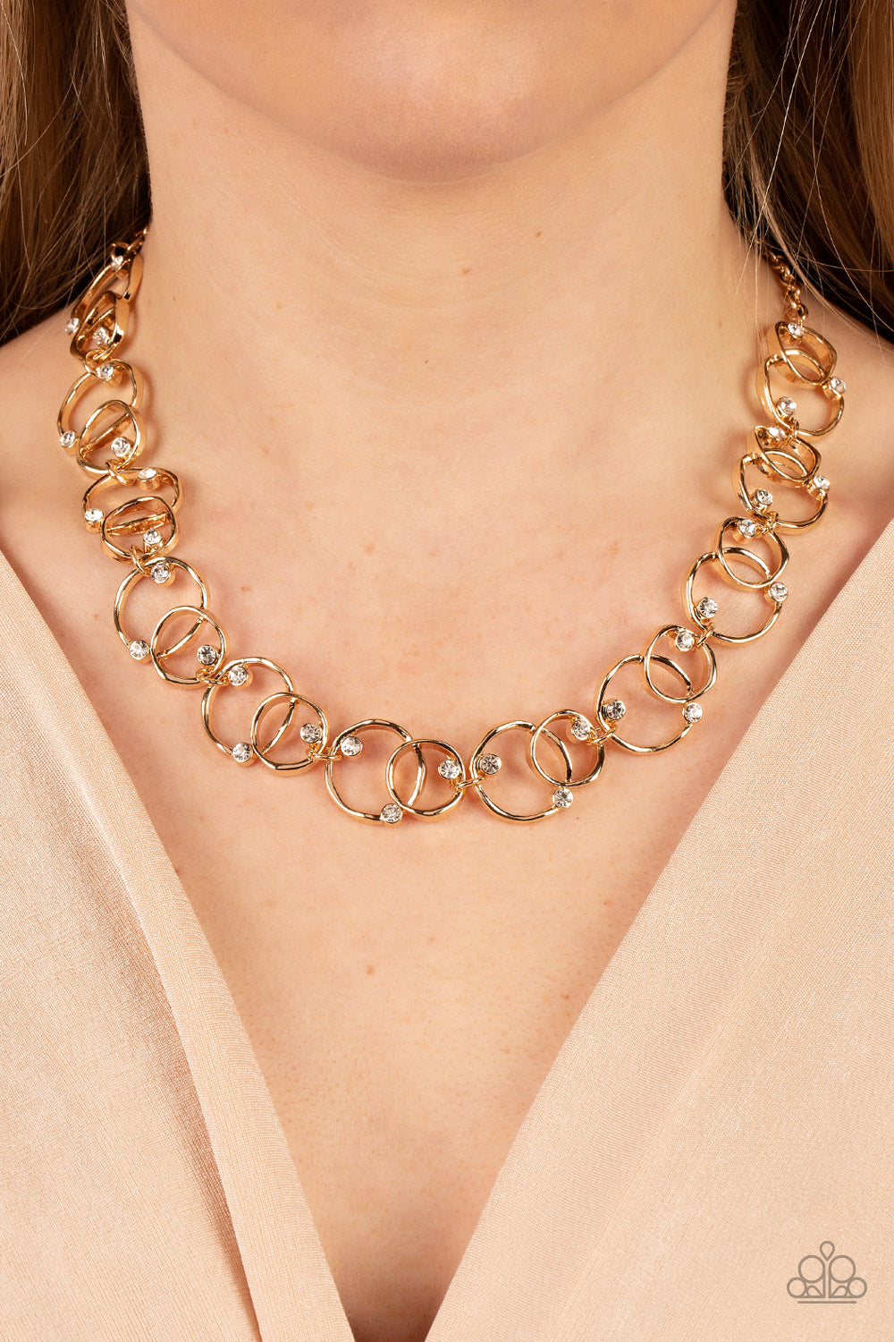 Center of My Universe - Gold Necklace Set