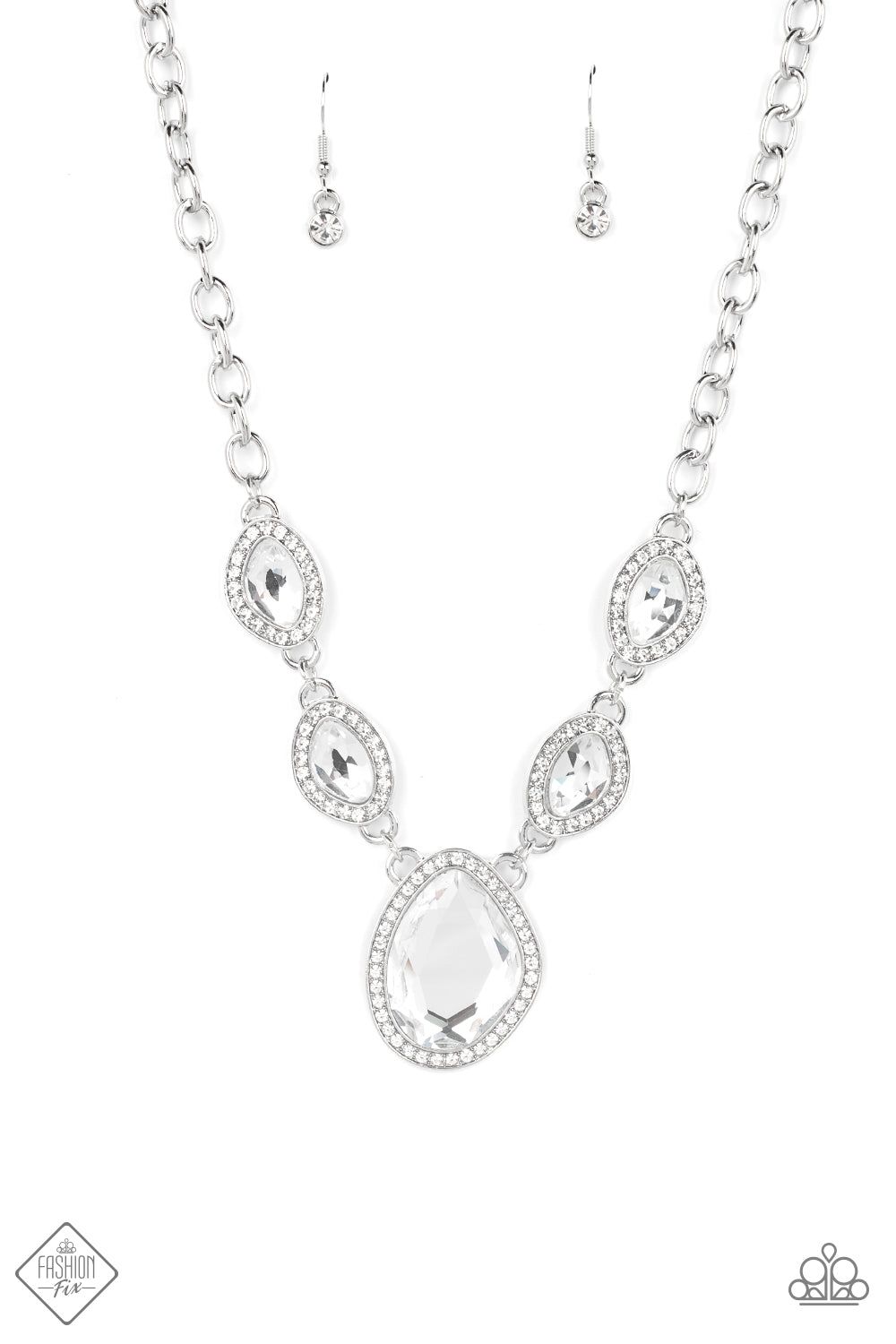 The Upper Echelon - White Necklace Sets