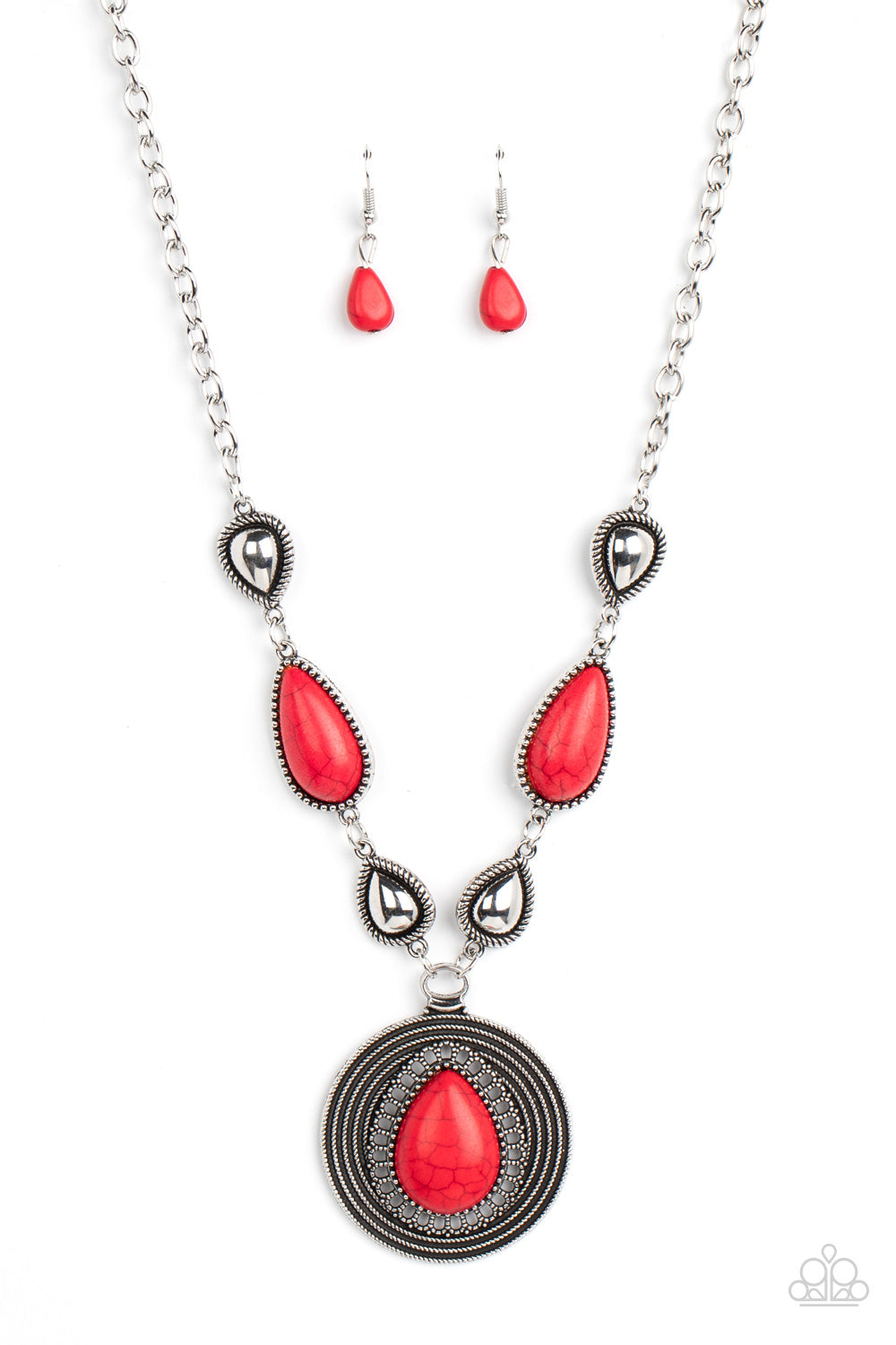 Saguaro Soul Trek - Red Necklace Sets