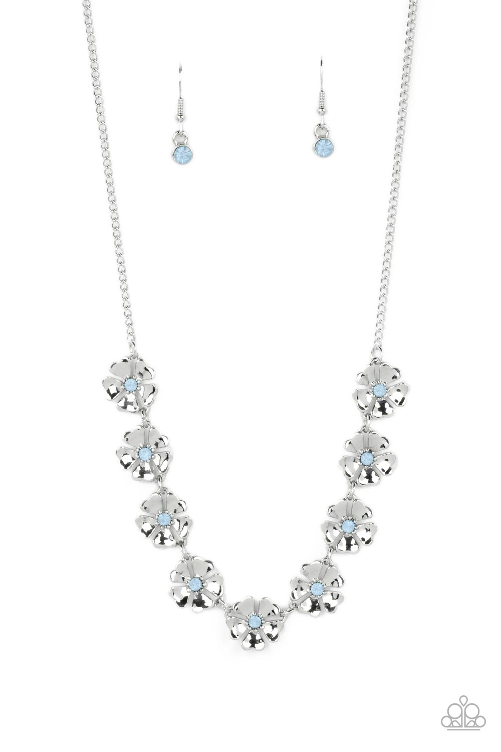 Petunia Palace - Blue Necklace Set
