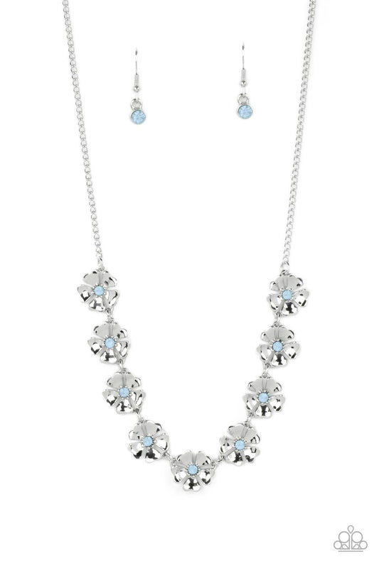 Petunia Palace - Blue Necklace Set