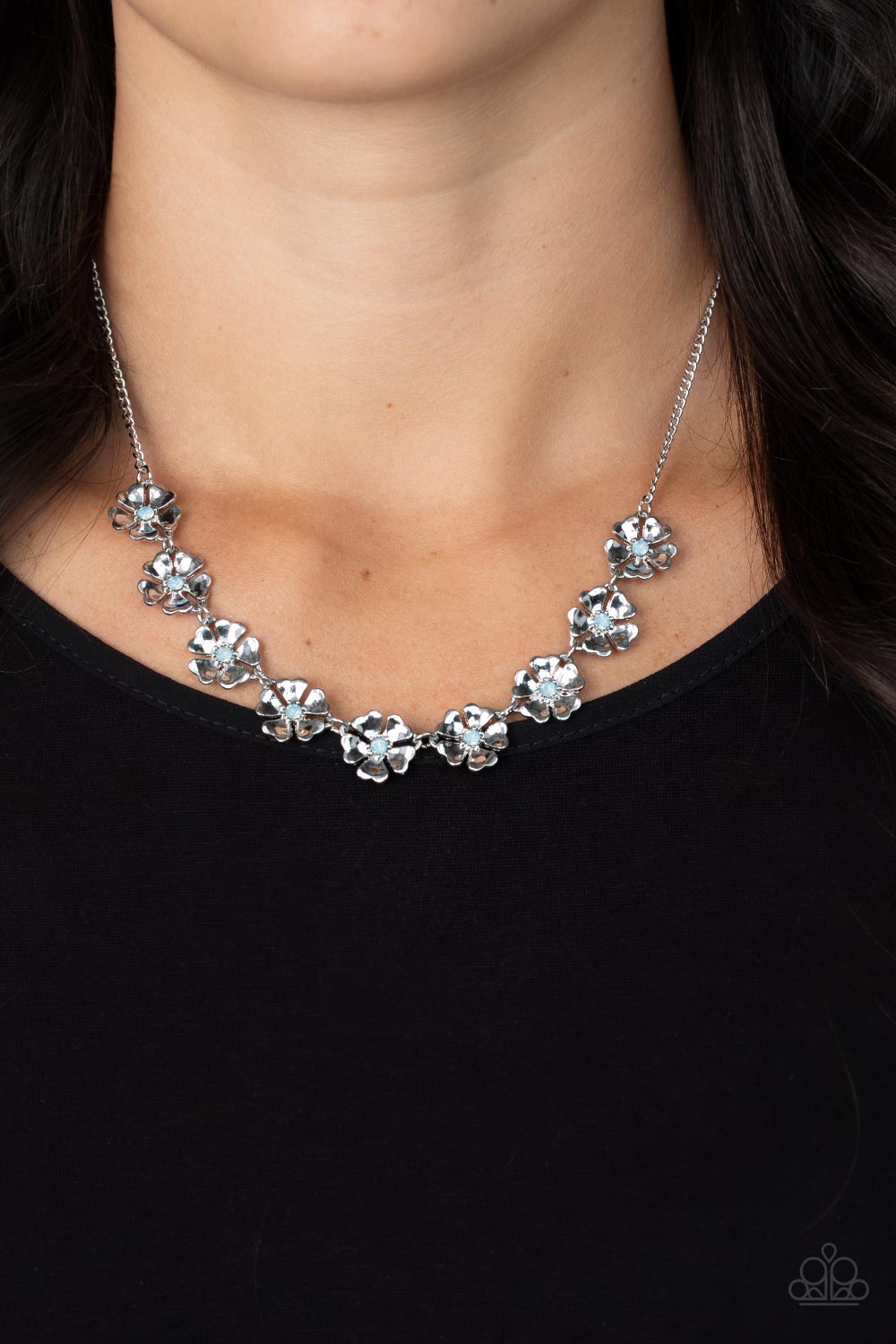 Petunia Palace - Blue Necklace Set