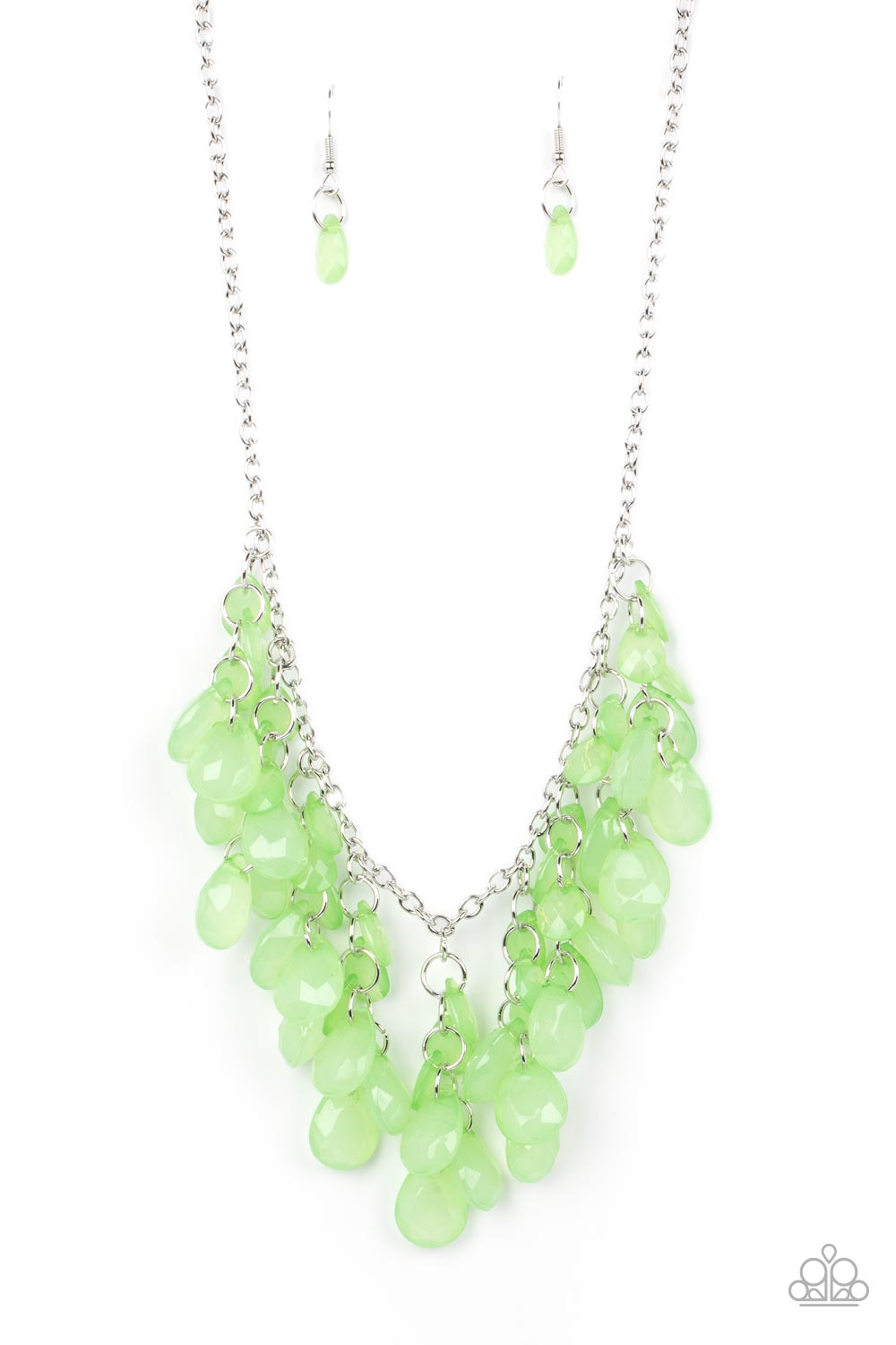 Crystal Cabaret - Green Necklace Sets
