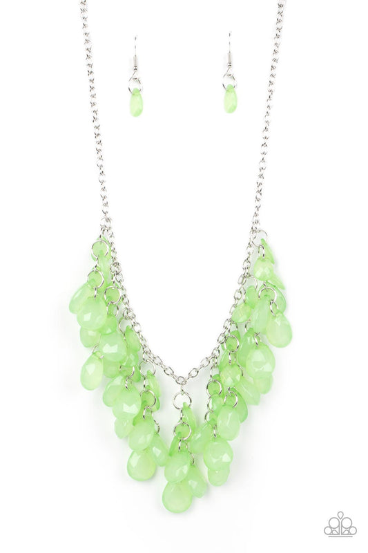 Crystal Cabaret - Green Necklace Sets